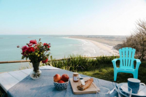 Terrasse vue mer pour 2 personnes, Plouguerneau